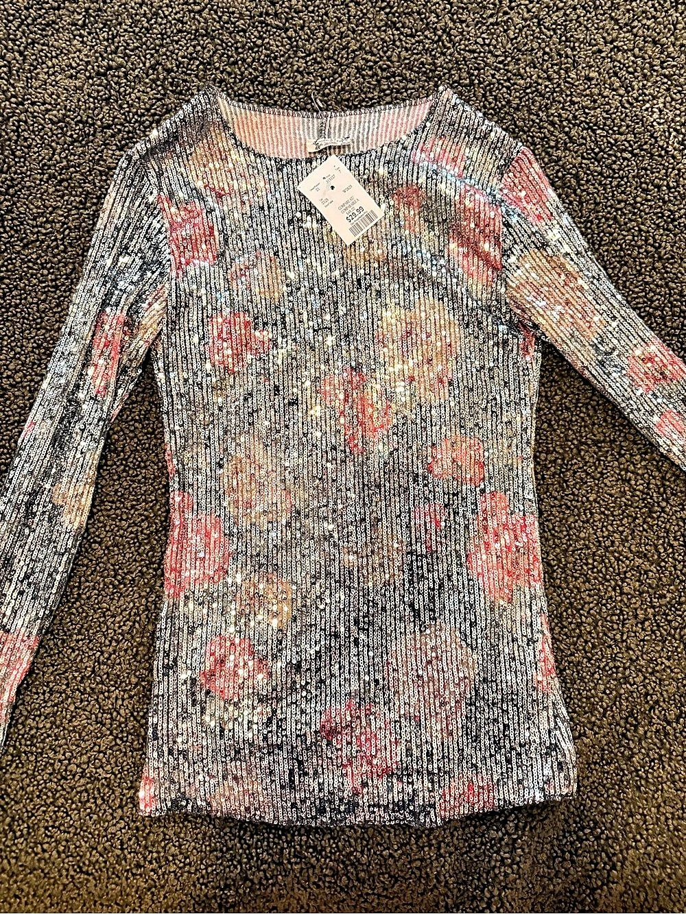 Free People Sequin Top